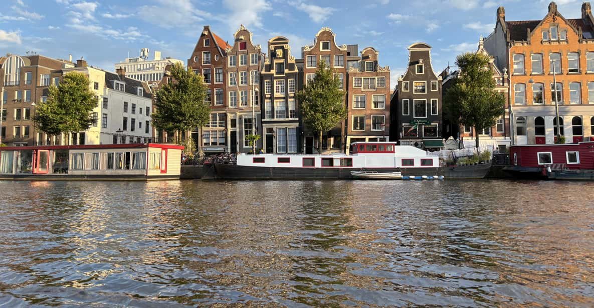 Amsterdam: Classic Saloon Boat Cruise with Cheese & Wine side 1