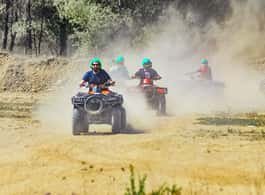 Antalya: Ziplining, Rafting, Jeep Tour & Quad Safari w/Lunch side 1