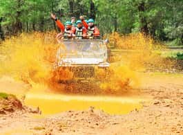 Antalya: Ziplining, Rafting, Jeep Tour & Quad Safari w/Lunch side 2