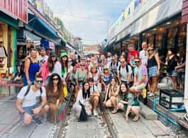 Bangkok: Train Market & Floating Market with Boat Ride side 2