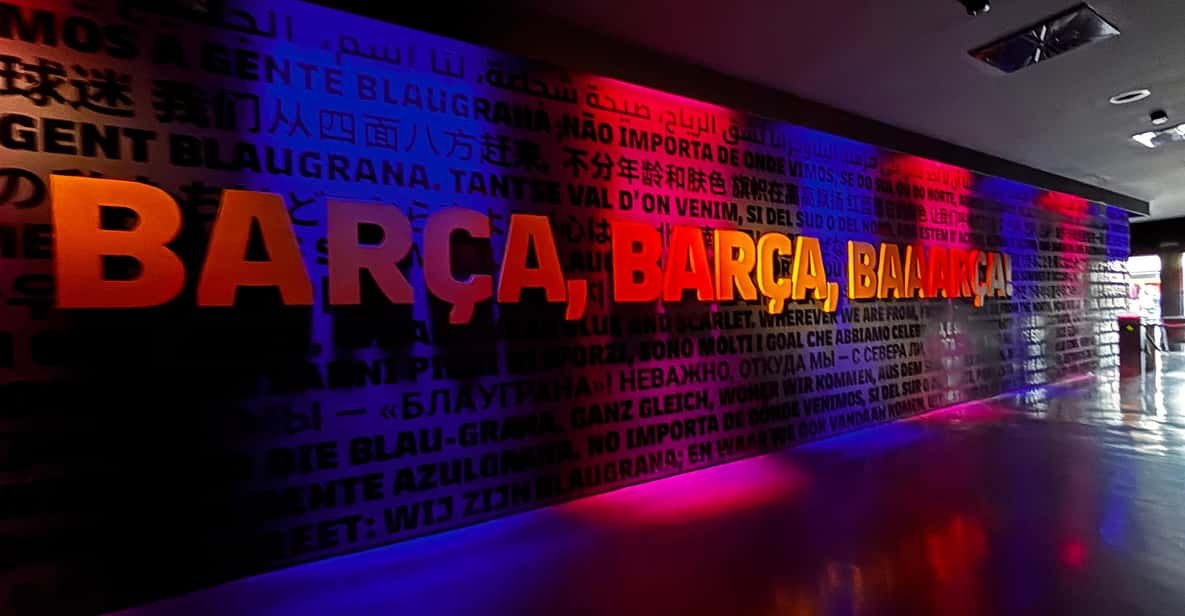 Barcelona: FC Barcelona Museum "Barça Immersive Tour" Ticket side 1