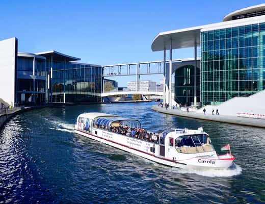 Berlin: 1-hr Boat Tour with Bilingual Live Guide (DE/EN)