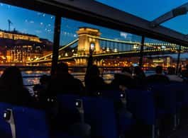 Budapest: 1-Hour Evening Sightseeing Cruise with Drink side 1