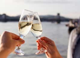 Budapest: By Night Sightseeing Cruise with Welcome Drink side 1