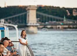 Budapest: Evening Cruise including Drink Options side 1