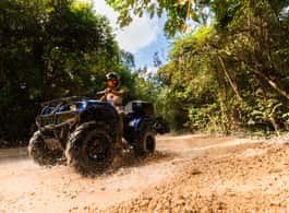 Cancun: Jungle ATV Tour, Ziplining, and Cenote Swim side 1