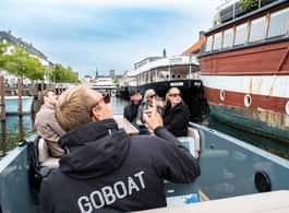 Copenhagen: Electric Canal Tour with Guide and Hot Drink side 1