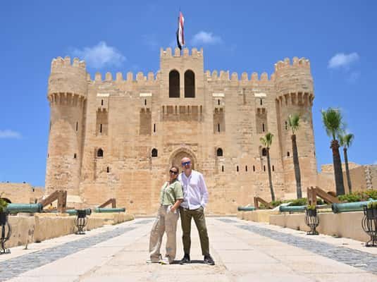 From Cairo Alexandria Catacombs, Citadel Day Trip with Lunch