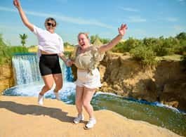 From Cairo: Desert Safari, Camel Ride, Magic Lake, & Lunch side 2