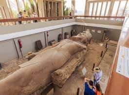 From Cairo: Pyramids of Giza, Sphinx, Saqqara & Memphis Tour side 2