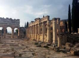 From Fethiye: Pamukkale & Hierapolis Day Trip w/ Meals side 1