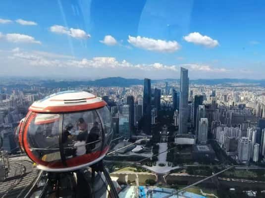 Guangzhou: Canton Tower 460-Meter Sky Wheel - Peak of World