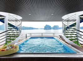 Hanoi: Ha Long Bay Day Trip - Luxury Cruise & Buffet Lunch side 2