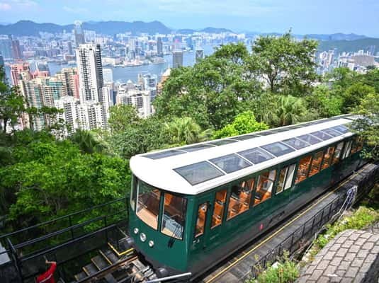 Hong Kong Day Tour: Priority Peak Tram, City Walk & Dim Sum