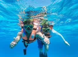 Isla Mujeres: Catamaran with Open Bar, Snorkeling and Lunch side 2