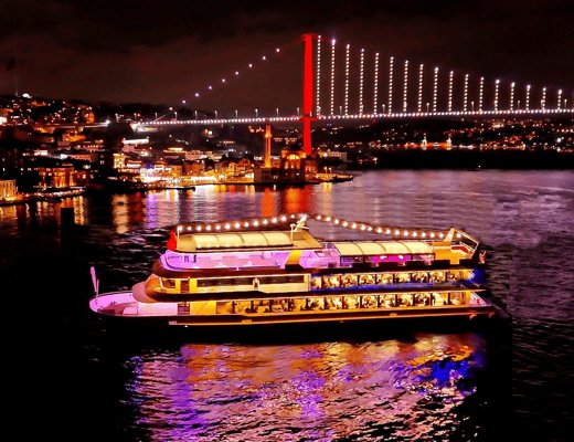 Istanbul: Bosphorus Dinner Cruise & Show with Private Table side 1