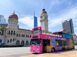 Kuala Lumpur: Hop-On Hop-Off Sightseeing Bus Pass side 1