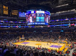 Los Angeles: Los Angeles Lakers Basketball Game Ticket side 1