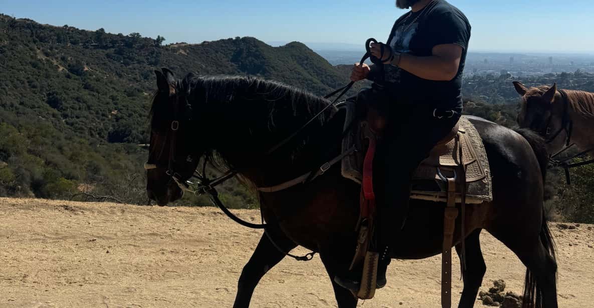 Los Angeles: Mulholland Trail Horseback Riding Tour side 2