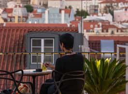 Rooftop View, Drink, and Lisbon's History Experience side 2